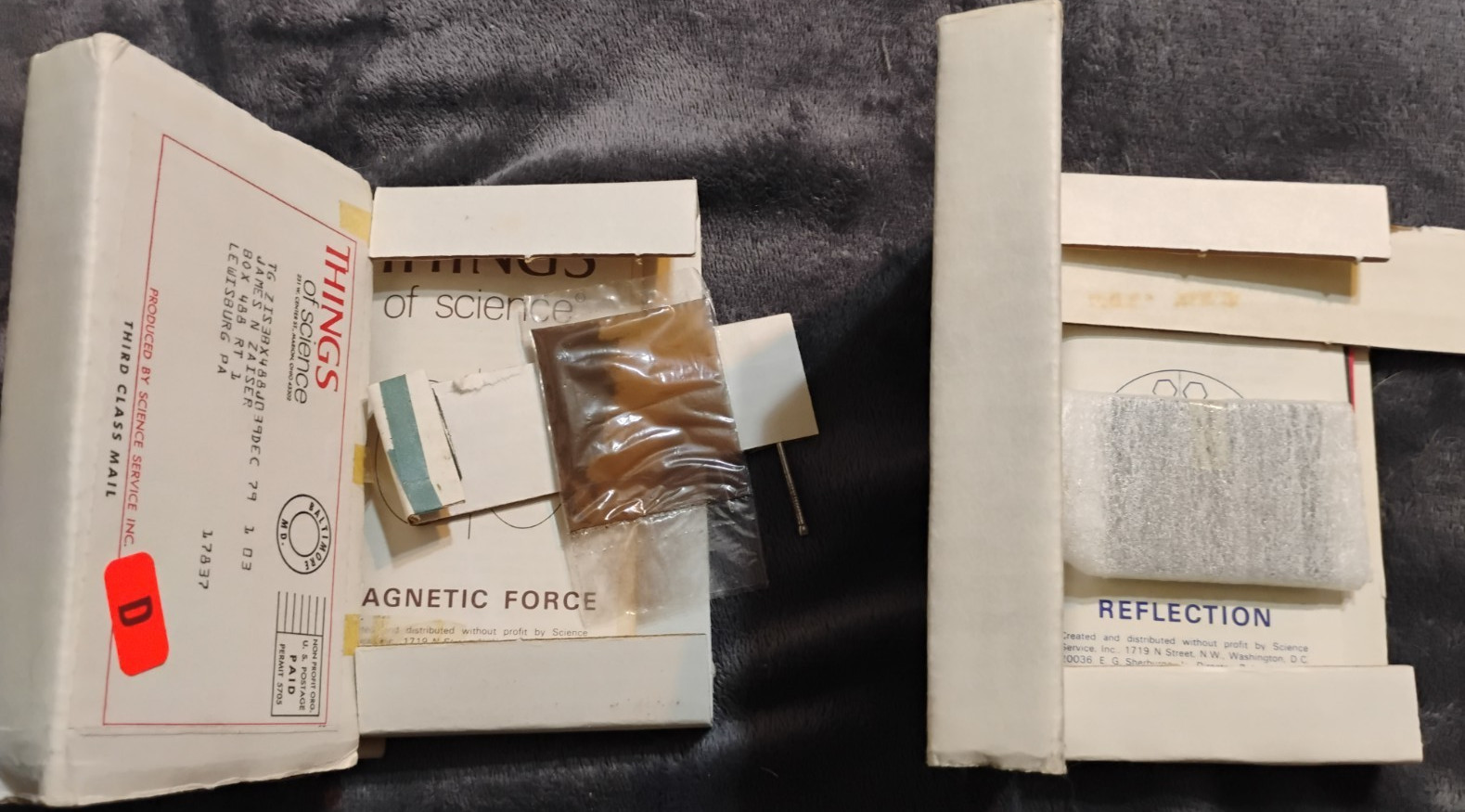 Vintage Things of Science Kits – Mixed Lot with 4 Complete Kits and Extra Books