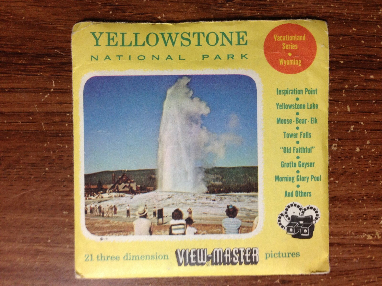 Vintage View-Master Reels Packets Geographical, Historic & Entertainment Topics