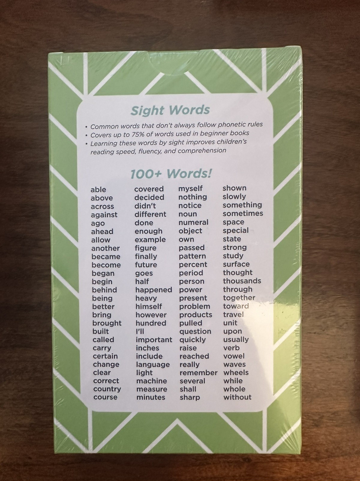 Pre-K Thru 3rd Sight Words /Phonics Cards Box Set Think Tank Scholar -Homeschool