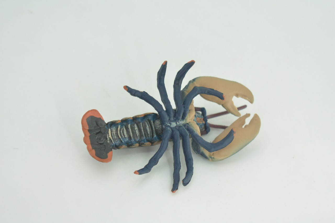Boston Lobster Toy Museum Quality Rubber Hand Painted Gift, 4 Inches CH1002BB218