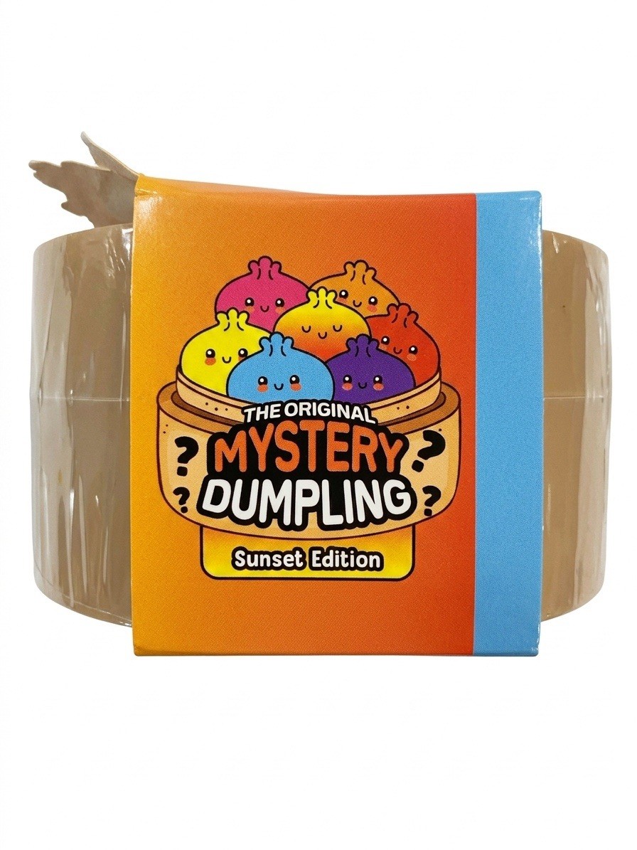 1x New! RMS Crazy Fun 🌇 Sunset Edition Original Viral Mystery Dumpling Squishy