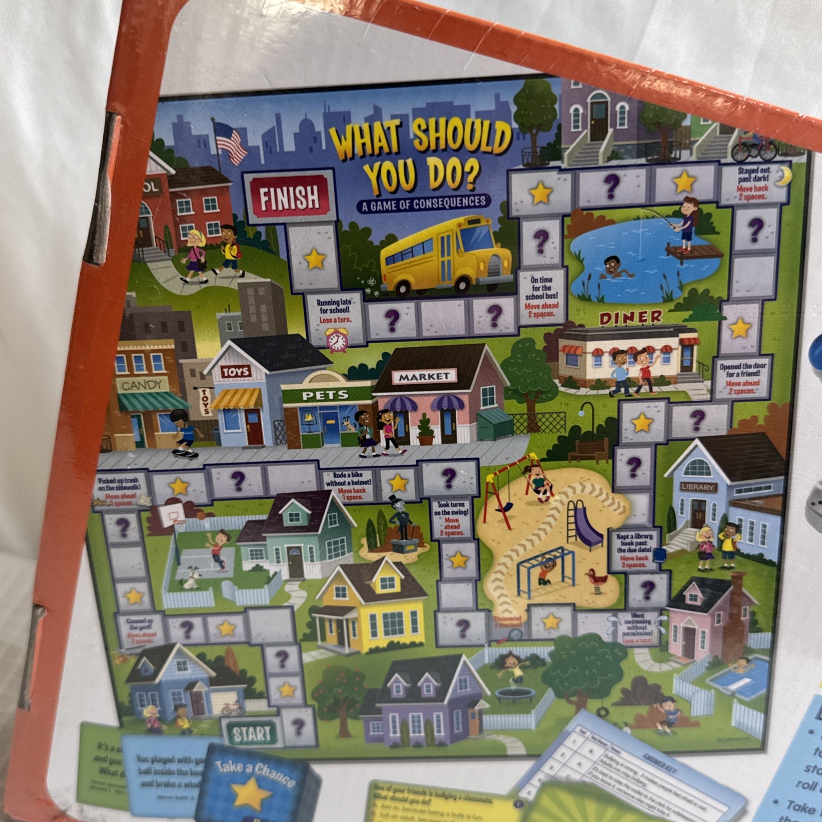 Lakeshore What Should You Do? A Game of Consequences HH346 BRAND NEW SEALED