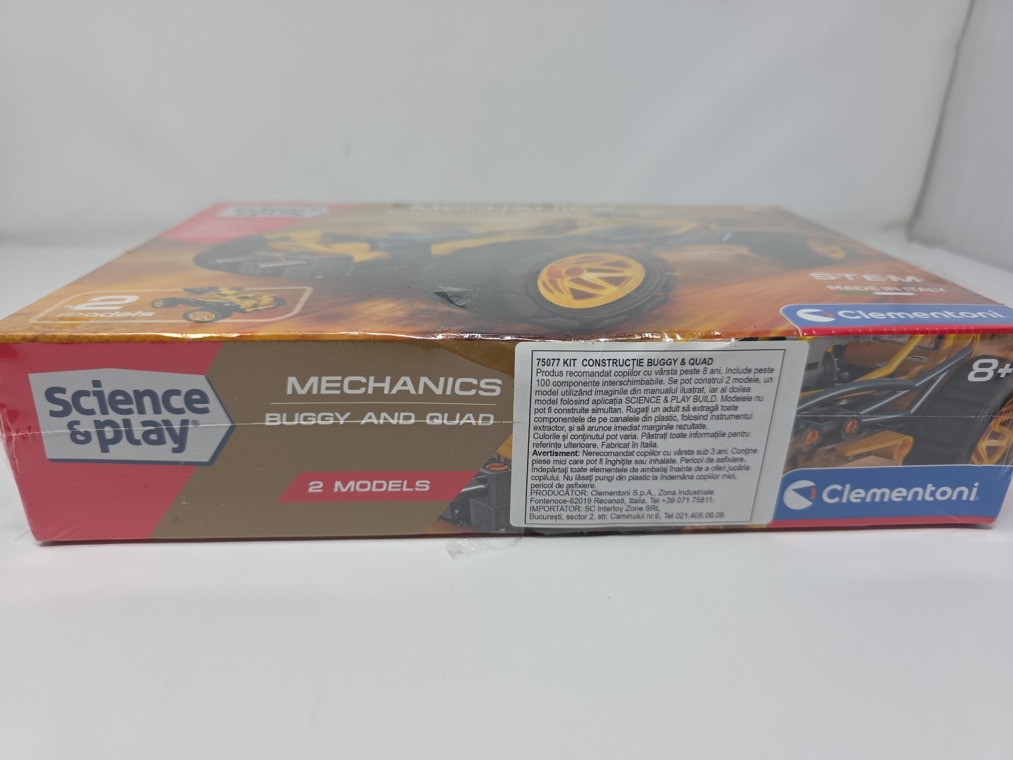 Clementoni Mechanics – Buggy and Quad Scientific Kit- Science & Play NEW