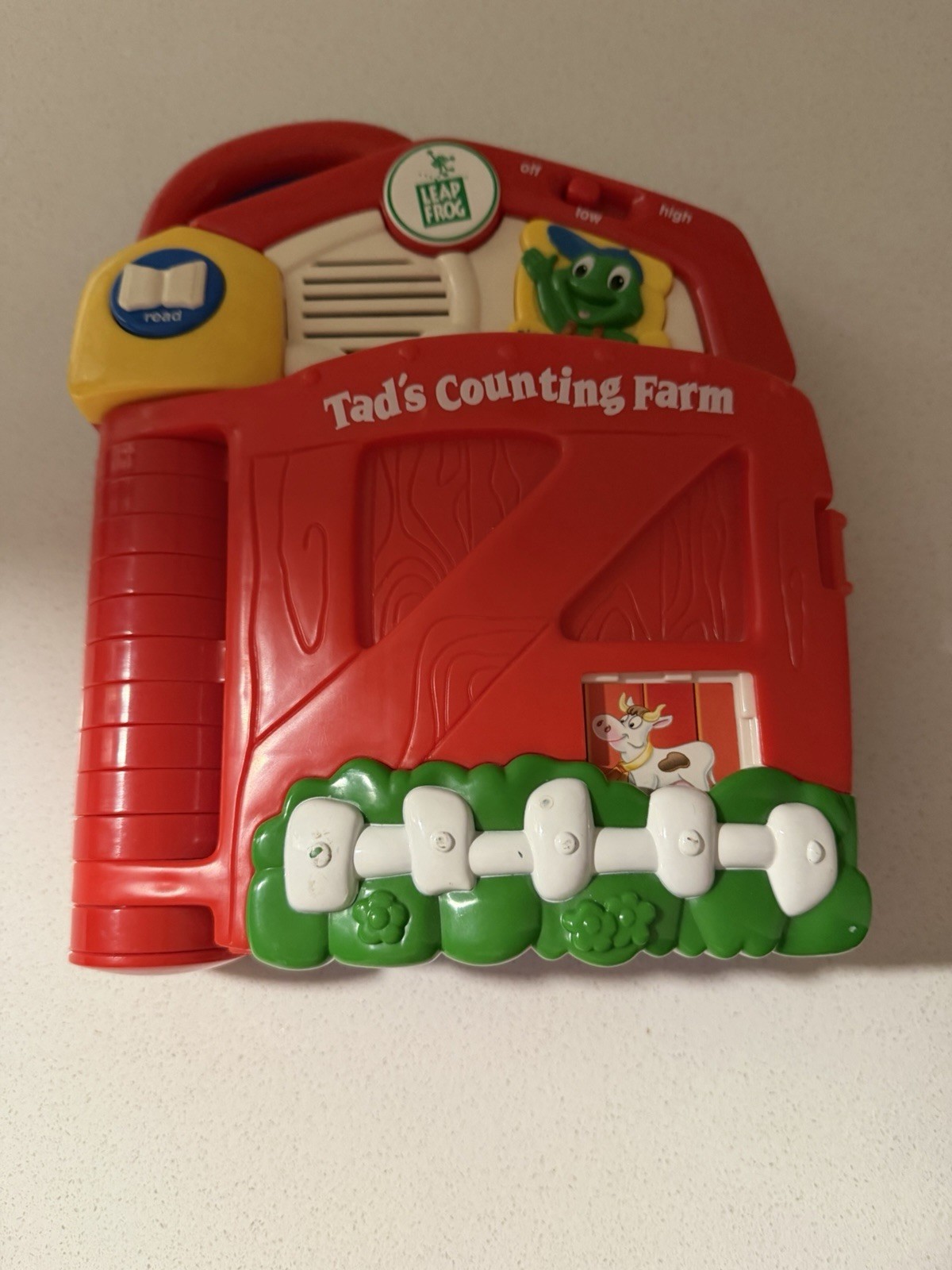 Leap Frog ~ TAD’S COUNTING FARM Interactive Electronic Talking Book ~ Complete