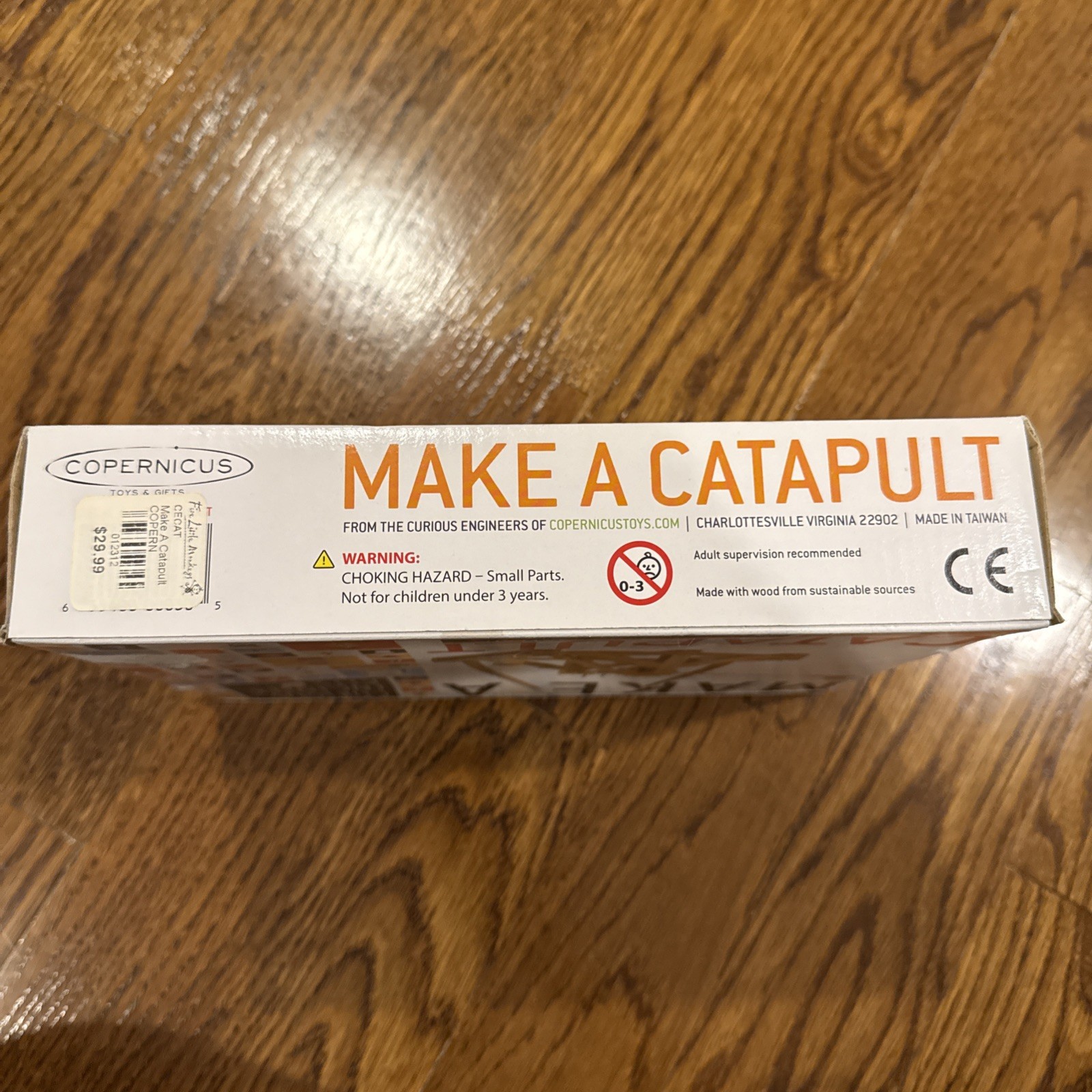 Make a Catapult STEM Kit Curious Engineer Kit NEW Designed by Leonardo da Vinci