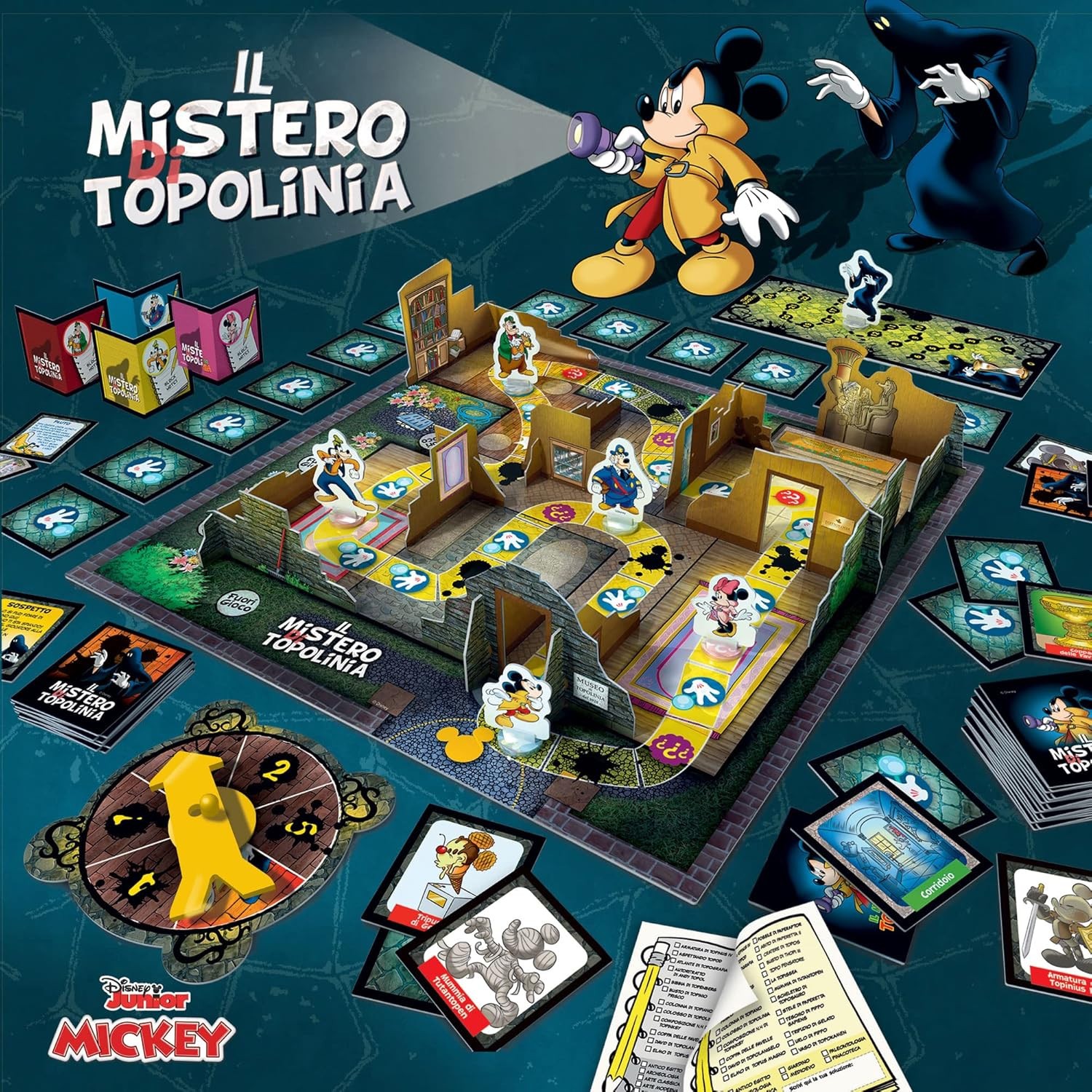 Lisciani Giochi – Disney The Mystery of Topoline, Boxed Society