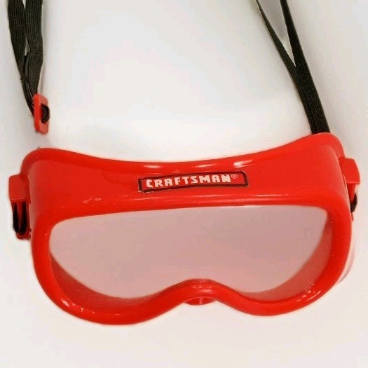 Goggles For Kids Craftsman Safety Goggles Learning Toy Adjustable Strap 🇺🇸