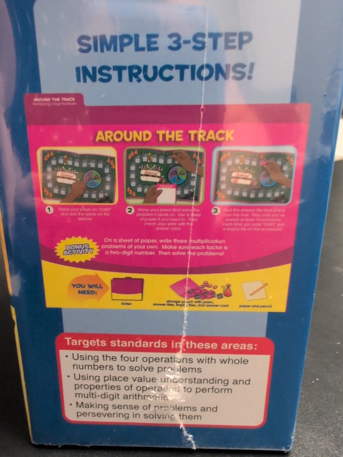 Lakeshore Learning Math Games, Operations & Algebraic Thinking Grades 4-5 ~New~