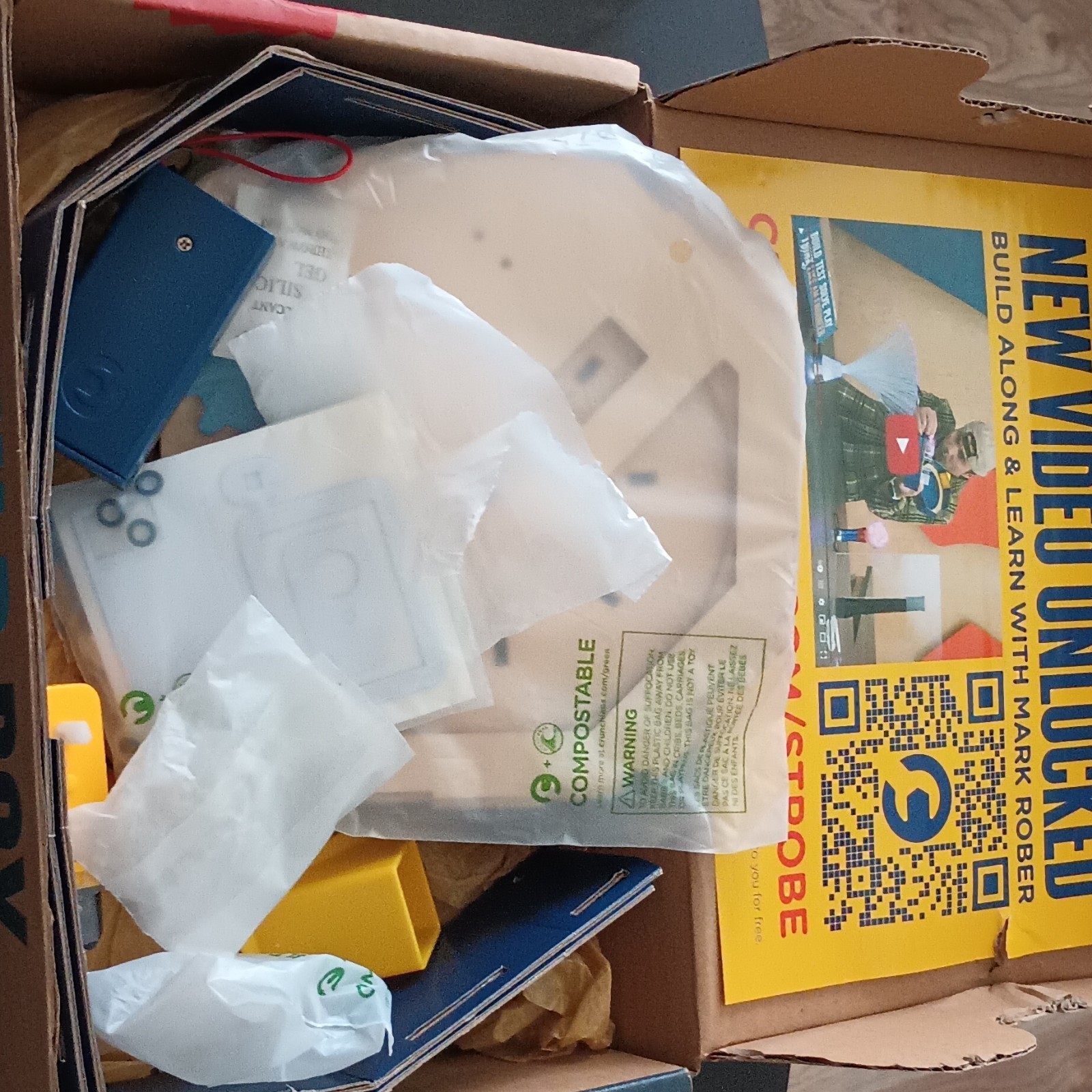 CrunchLabs Think Like an Engineer Build Box by Mark Rober Ages 8-16