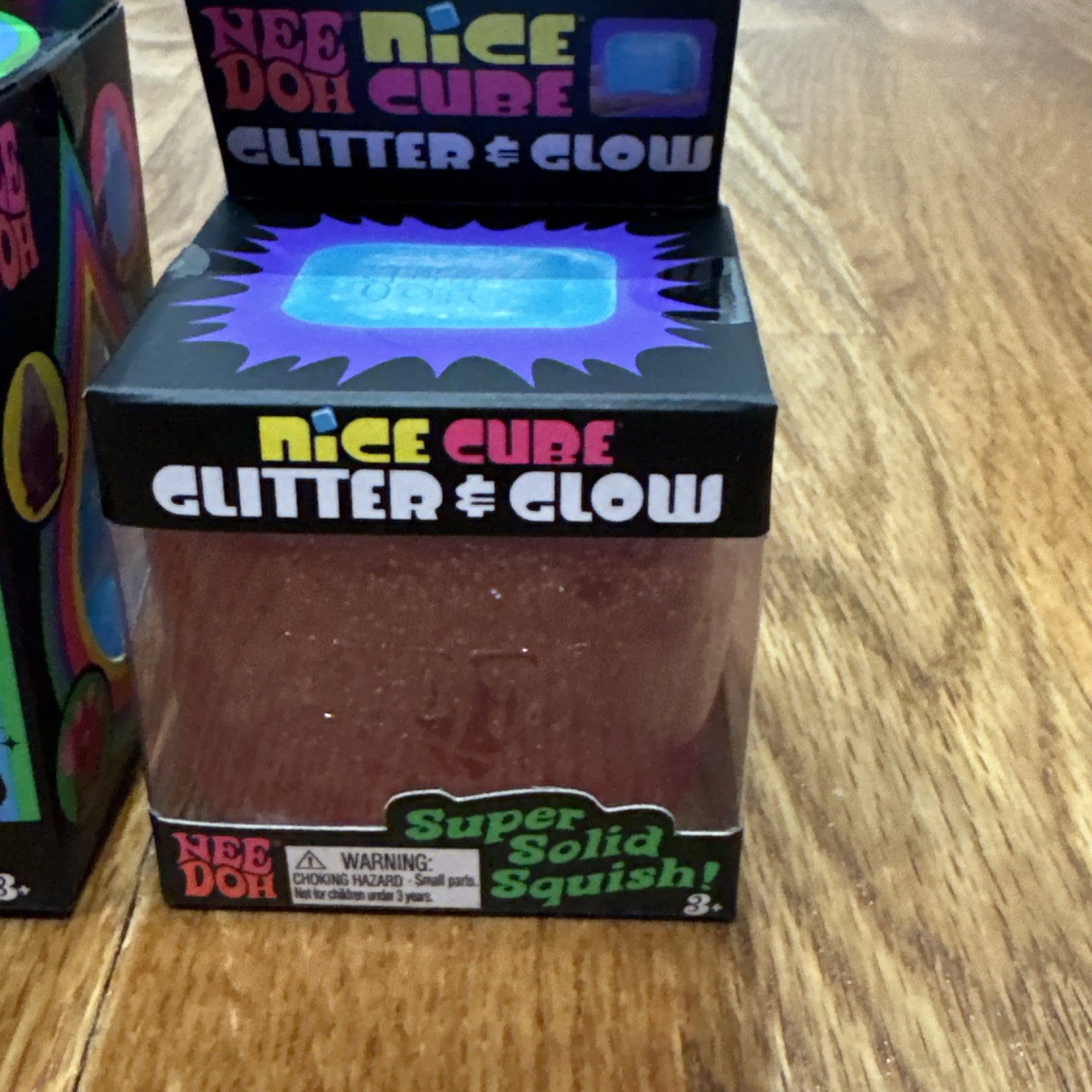 Brand New Needoh Dream Drop + Nice Cube Glitter Glow Squishy