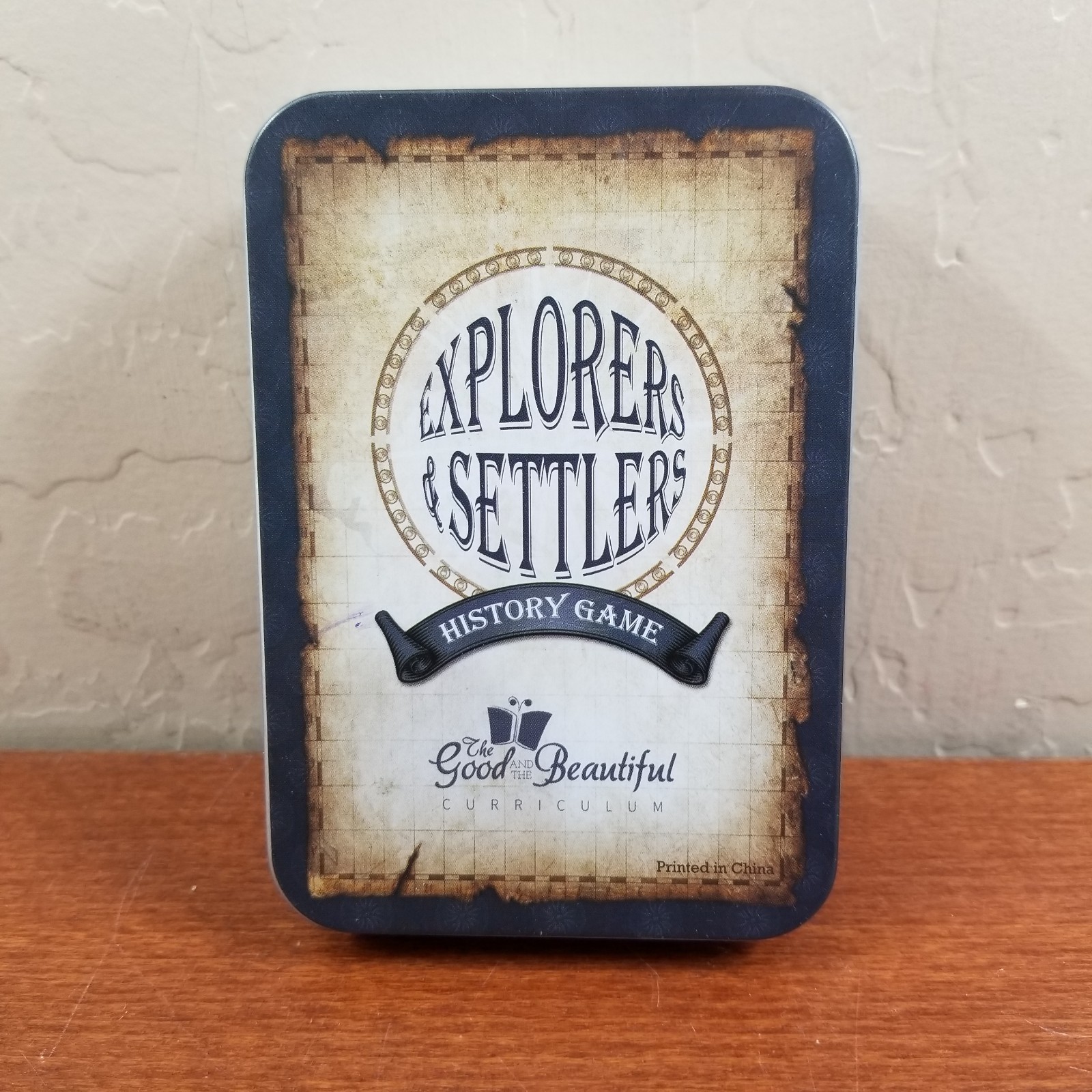 The Good and the Beautiful Explorers & Settlers History Card Game 100% Complete