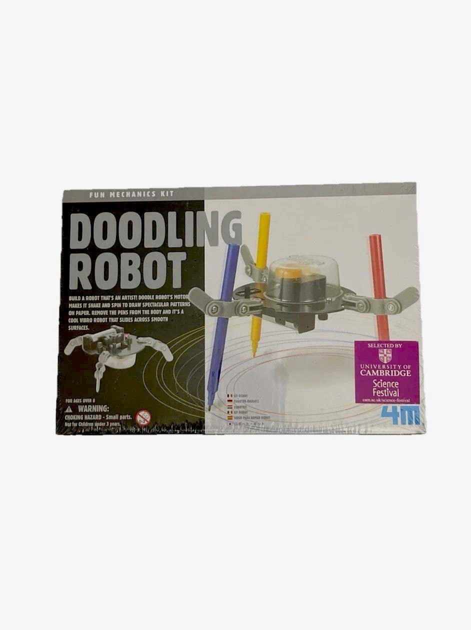 Doodling Robot 4M KidzRobotix. Science Engineering Robotics Kit. DIY. New Sealed