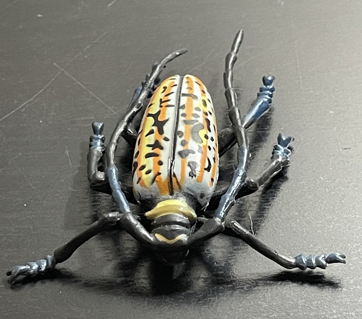 Play Visions Woodboring Beetle 1998 from the Exotics Beetles Series Kids Bug Toy