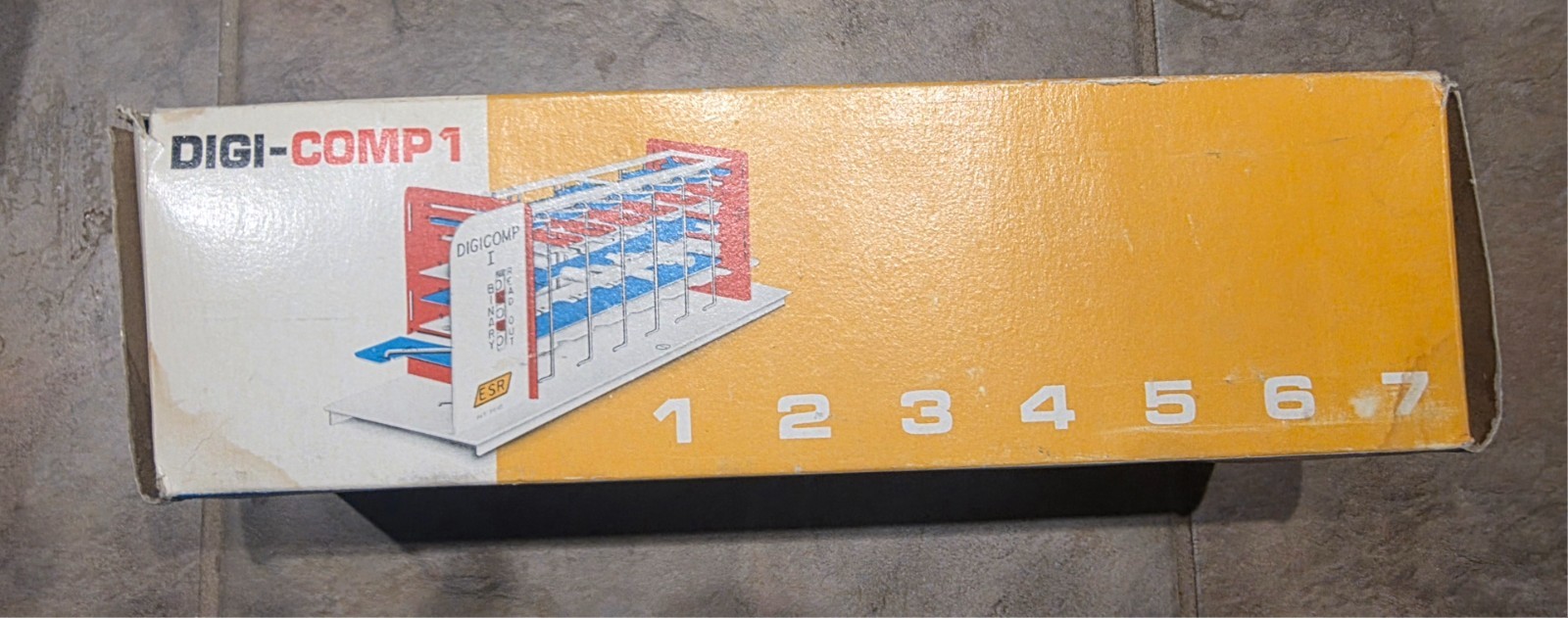 ESR Digi-Comp 1 Binary Computer Kit Original Box Manuals STEM Early Computing