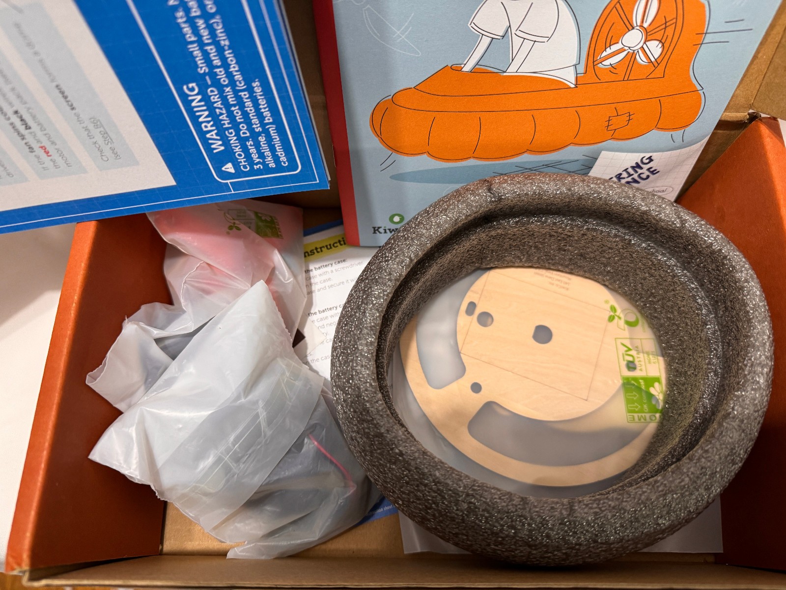 Tinker Crate KiwiCo Make Your Own Hover Disc Kit Ages 9+ New