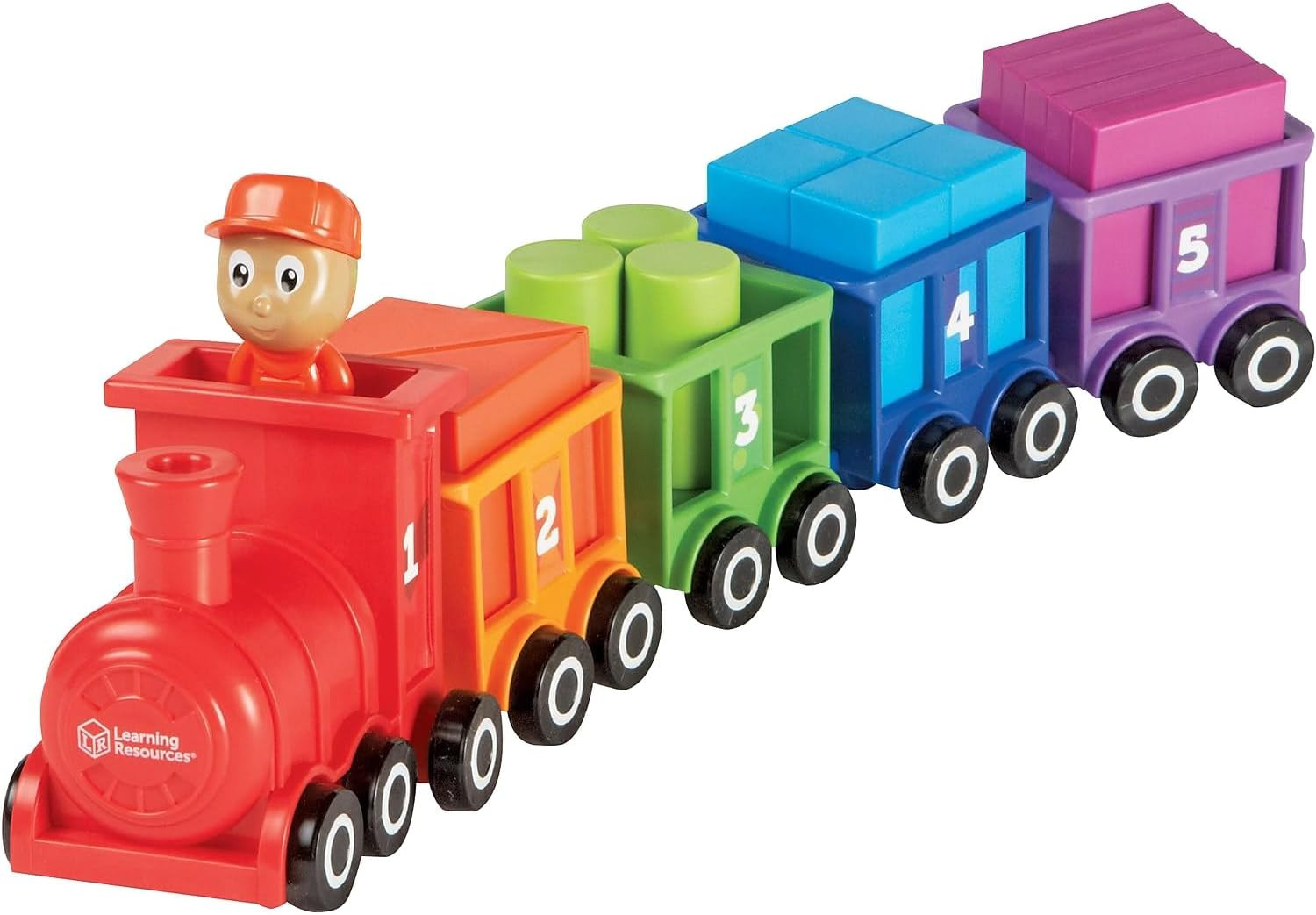 Count & Color Choo Choo, Interactive Train Learning Toy, 21 Pieces, Ages 2+