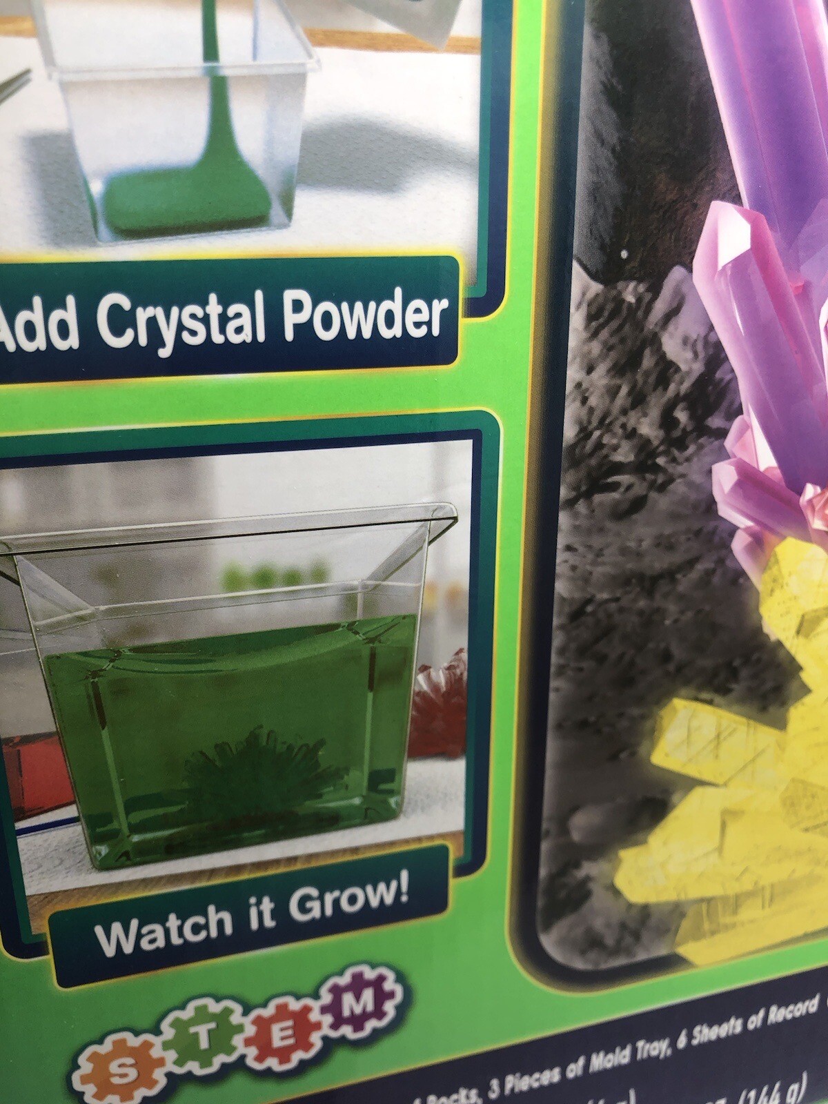 Grow Your Own Crystals KIT Science Toy BIRTHDAY Experiment For Kids STEAM Gift