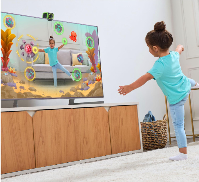 Leap Move Active Learning Video Game System 25 Games Kids Ages 4–7