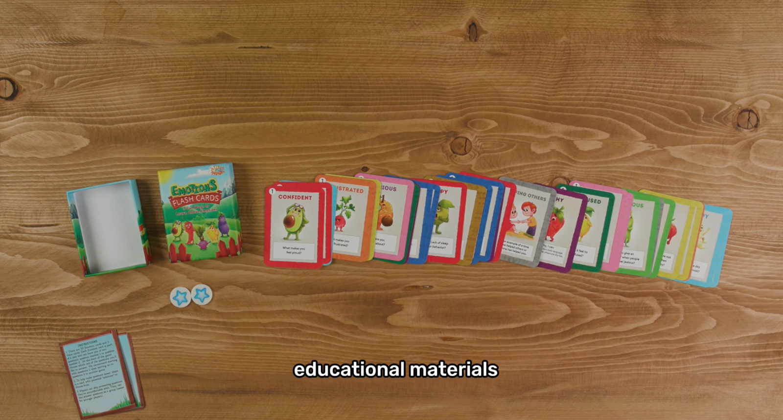 Emotion Cards for Kids – Feelings Flashcards for Social Skills & Emotional Intel