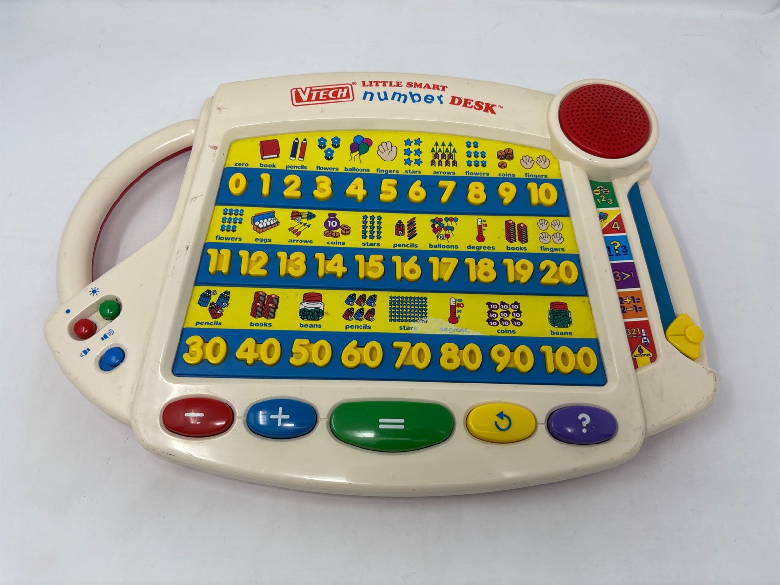 Vtech Talking Little Smart Number Desk Learning Educational Talking Toy, Tested