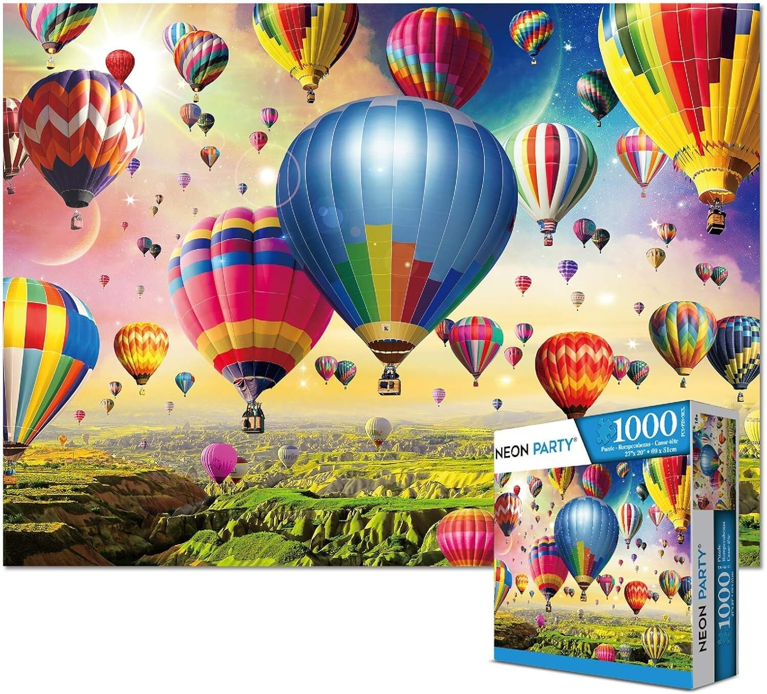 1000 Piece Jigsaw Puzzle for Adults Kids Family – Educational Learning Toy Gift