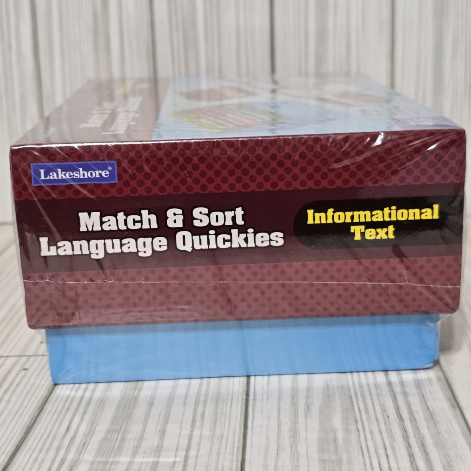 Lakeshore PP959 Match & Sort Language Quickies Informational Text Grades 4-5
