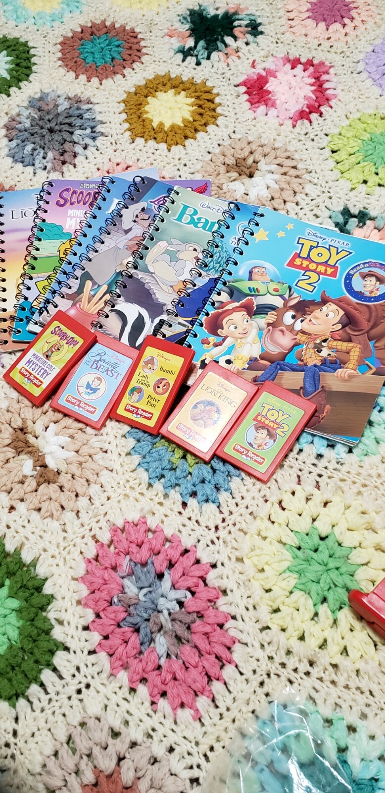 Children’s Disney/Pixar Character Electronic Storybook Reader Set