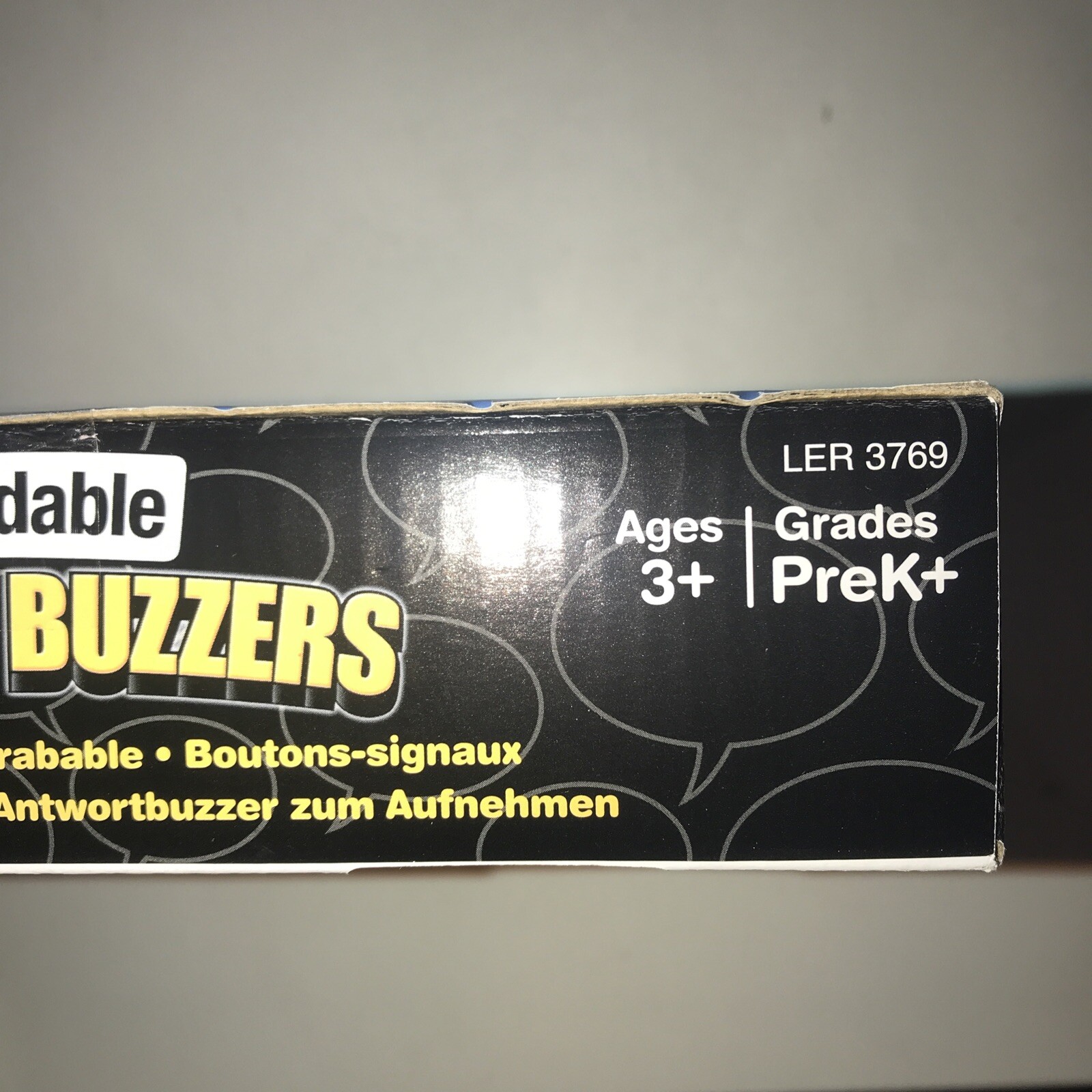 4 Boxes New Learning Resources Recordable Answer Buzzers (16) Subject: Learning