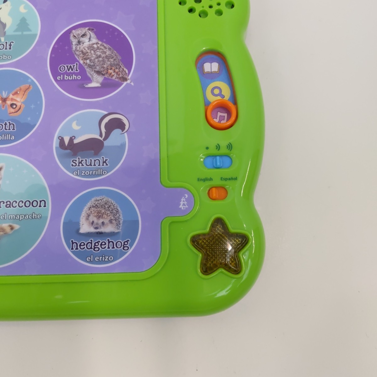 LeapFrog 100 Animals Book Interactive Learning Educational Toy Lights Sounds Kid