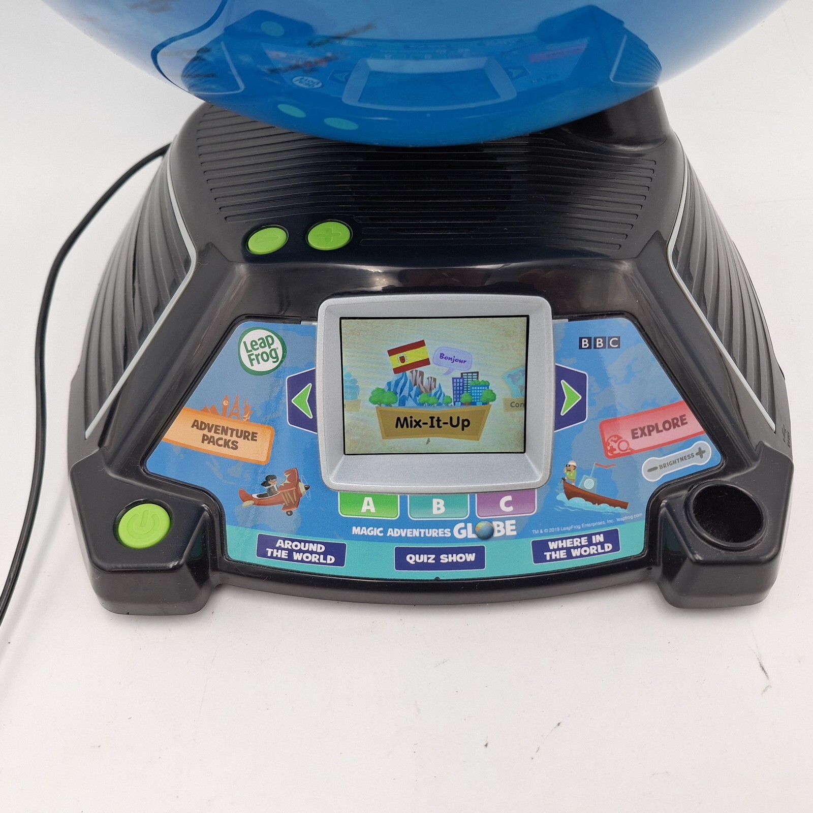 LeapFrog Magic Adventures Globe 2.8″ Video Screen BBC Videos Interactive Games