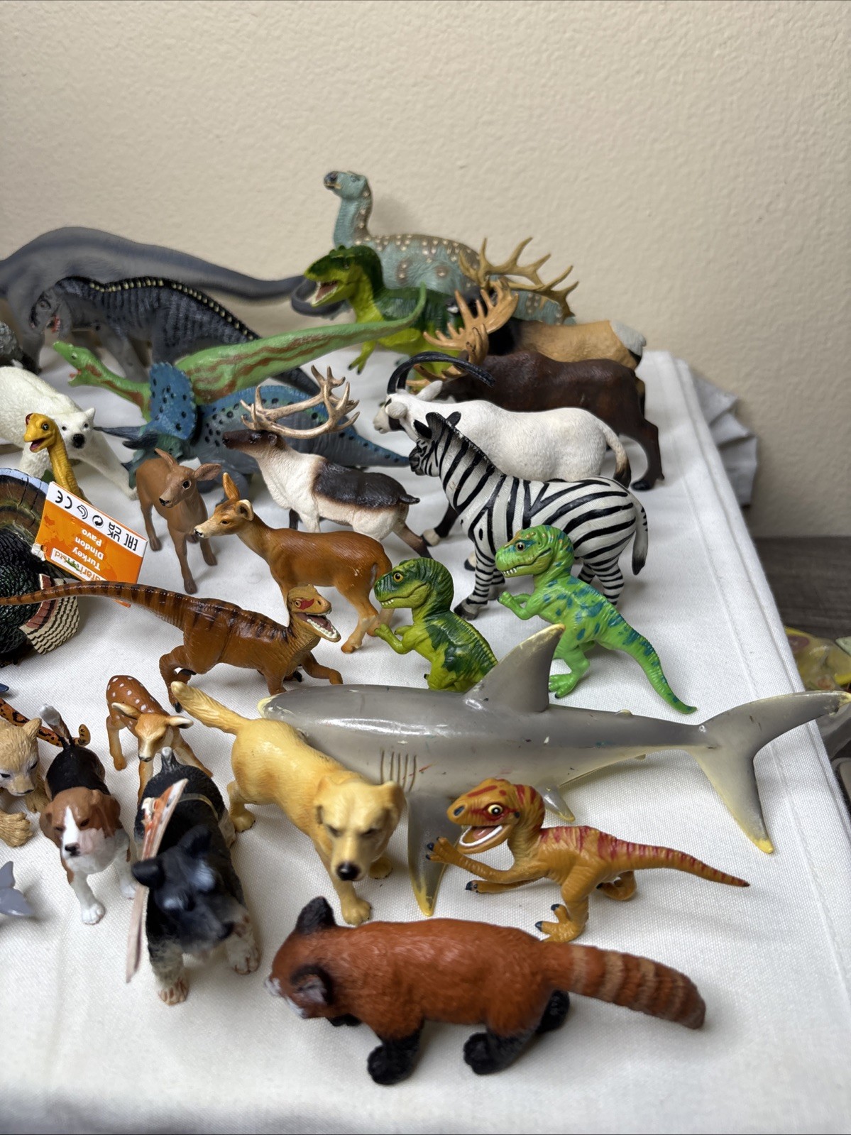 Lot of 88 Safari Ltd Schleich Dinosaur Forest Jungle Wildlife Collectible Models