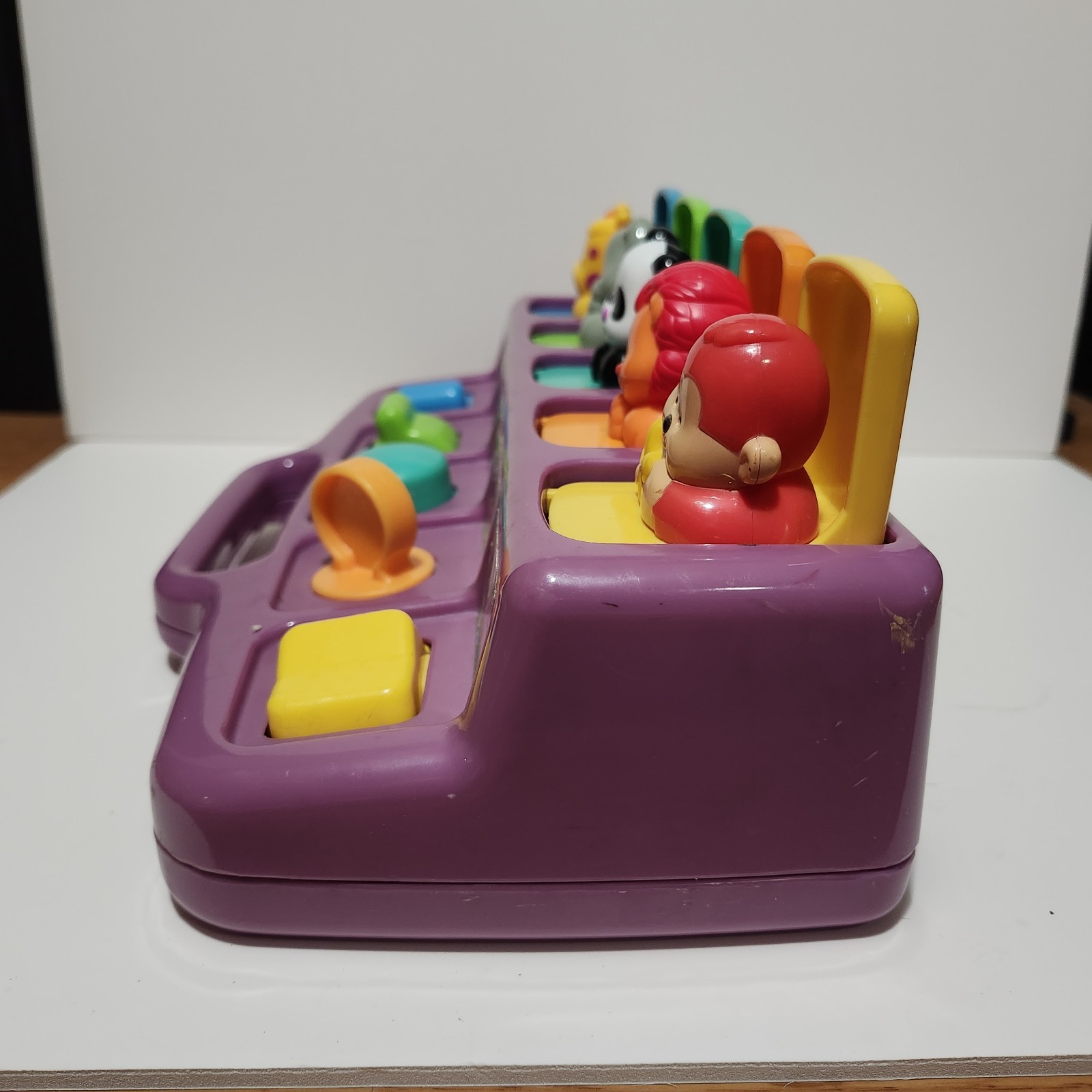 Vintage 1995 Playskool Poppin Pals Pop Up Jungle Zoo Animals Baby Toddler Toy