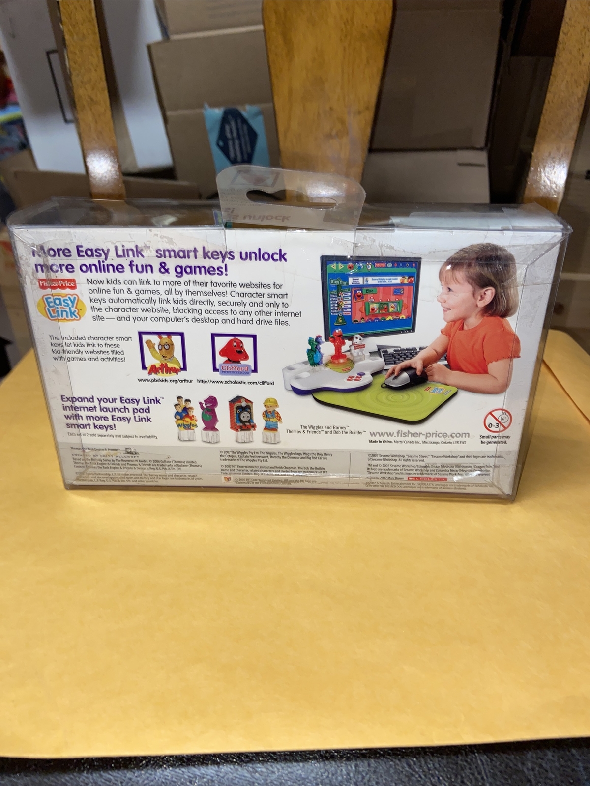 Fisher-Price Easy Link Internet Launch Pad & Elmo Dragon Tales & Dog Smart Keys