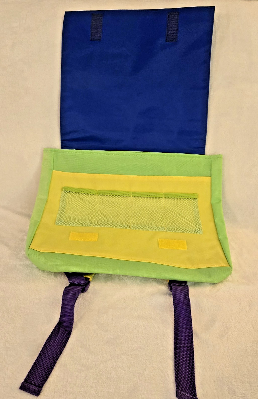 Leap Frog Leap Pad Blue Green 7 Books & 6 Cartridges Backpack Tested