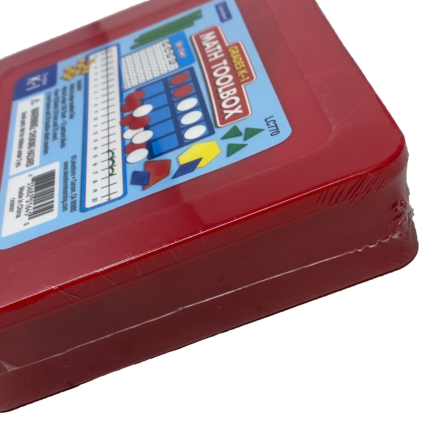 Lakeshore GRADES K-1 MATH TOOLBOX LC770 BRAND NEW Sealed In Packaging
