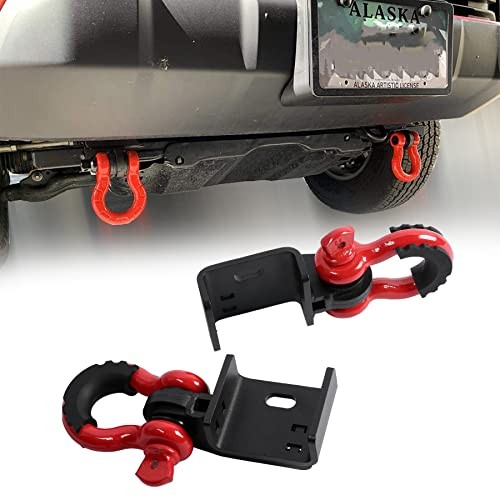 Front Tow Hook Demon, Compatible with 2009-2023 Toyota Tacoma, with 3/4″ D Ring