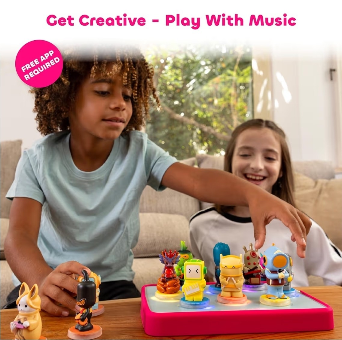 Loops Lab Stage Electronic Music Set with Figurines, Bluetooth, Free App