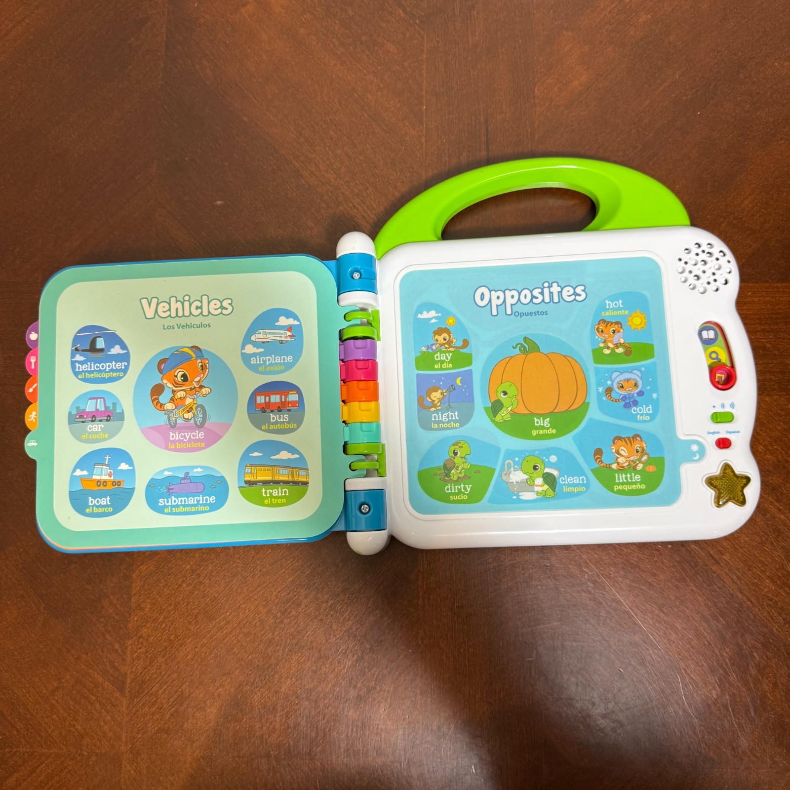 LeapFrog Learning Friends 100 Words Book, Spanish + English