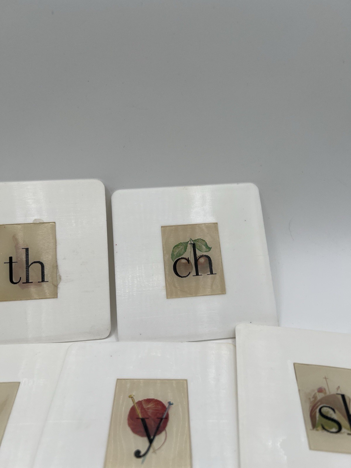HOUGHTON MIFFLIN Part Set of Animated Alphabet Key Cards-Holographic Flash Cards