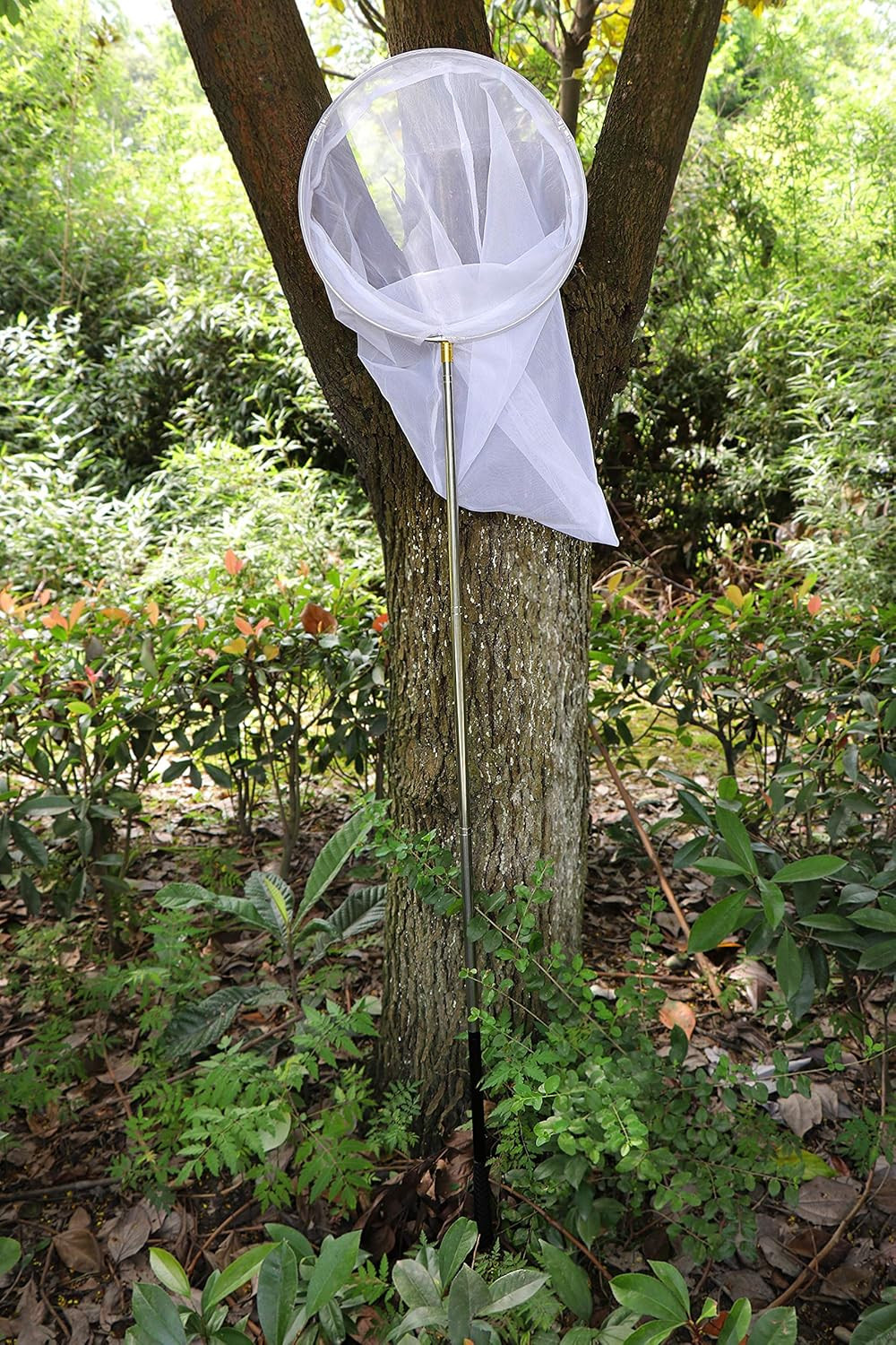 Professional Insect and Butterfly Net with 14″ Ring, 26″ Net Depth, 59″