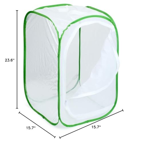 RESTCLOUD Professional Butterfly Habitat 15.7 x x 23.6 inches, Green