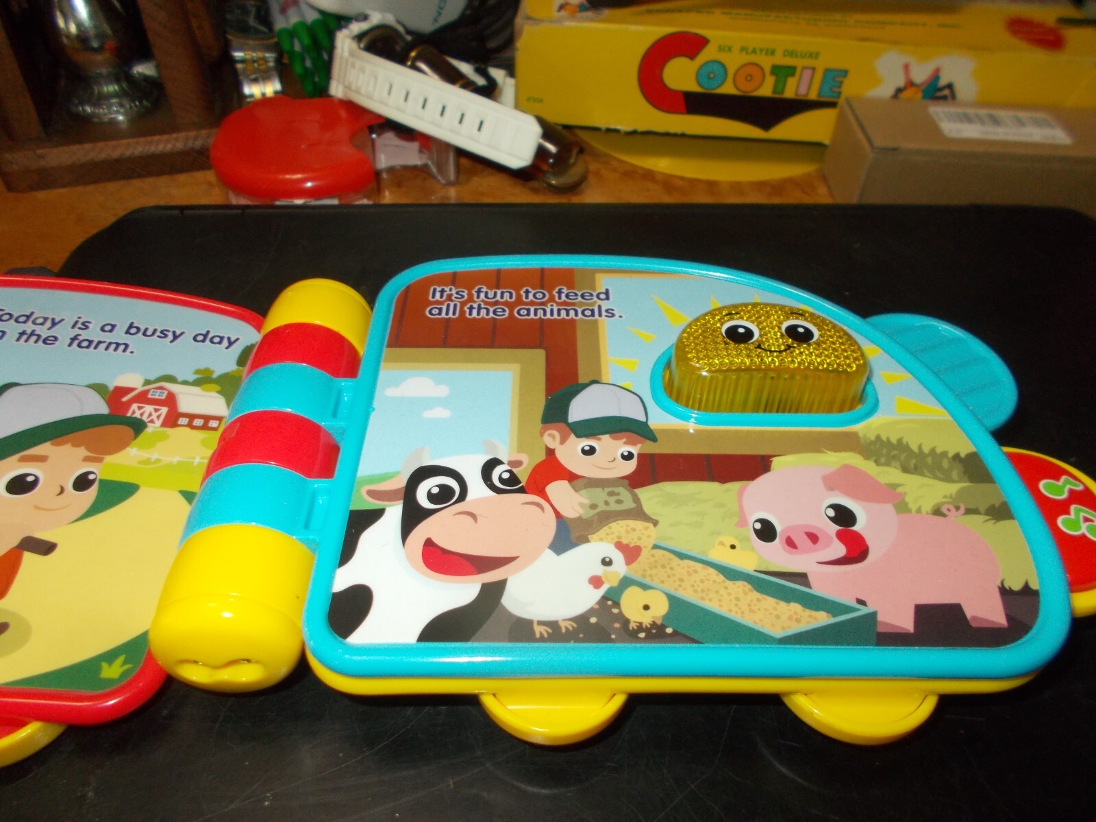 VTech Farm Fun Storybook Talks Sings Working Electronic Storybook