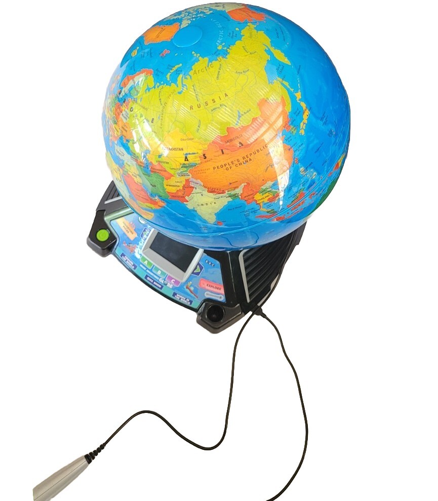LeapFrog Magic Adventures Globe with Stylus, LCD Screen, Games & Videos