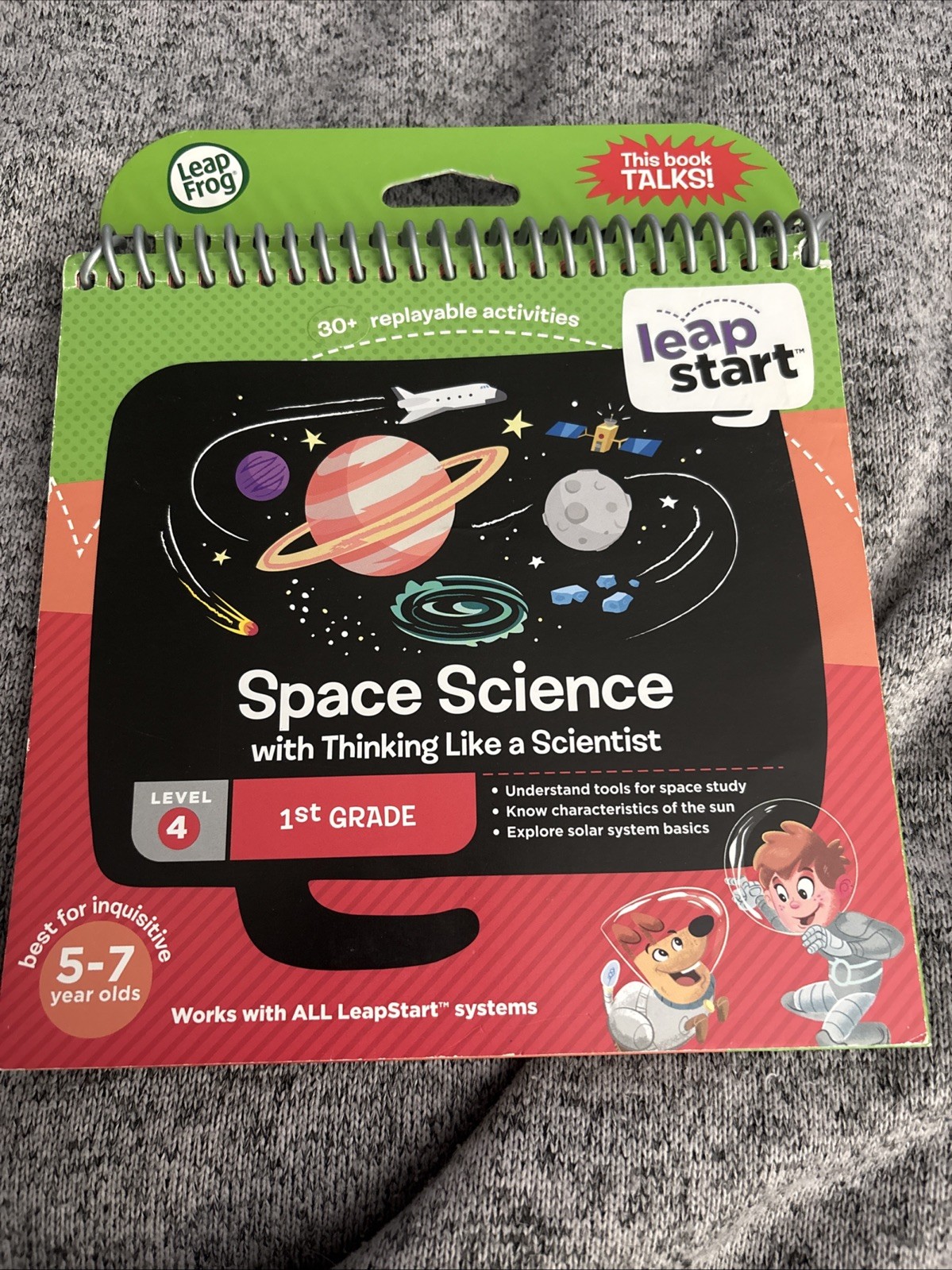 LeapFrog-LeapStart-Level 4 1st Grade- Book Works With All Leapstart Systems
