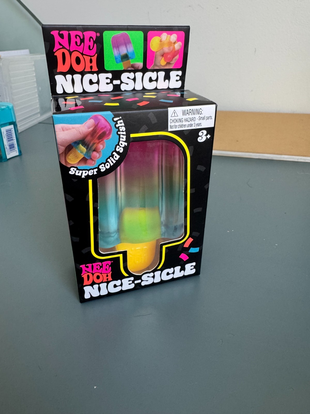 AUTHENTIC Nee Doh Nice-Sicle Popsicle Pink/Blue Brand New Unopened US SELLER