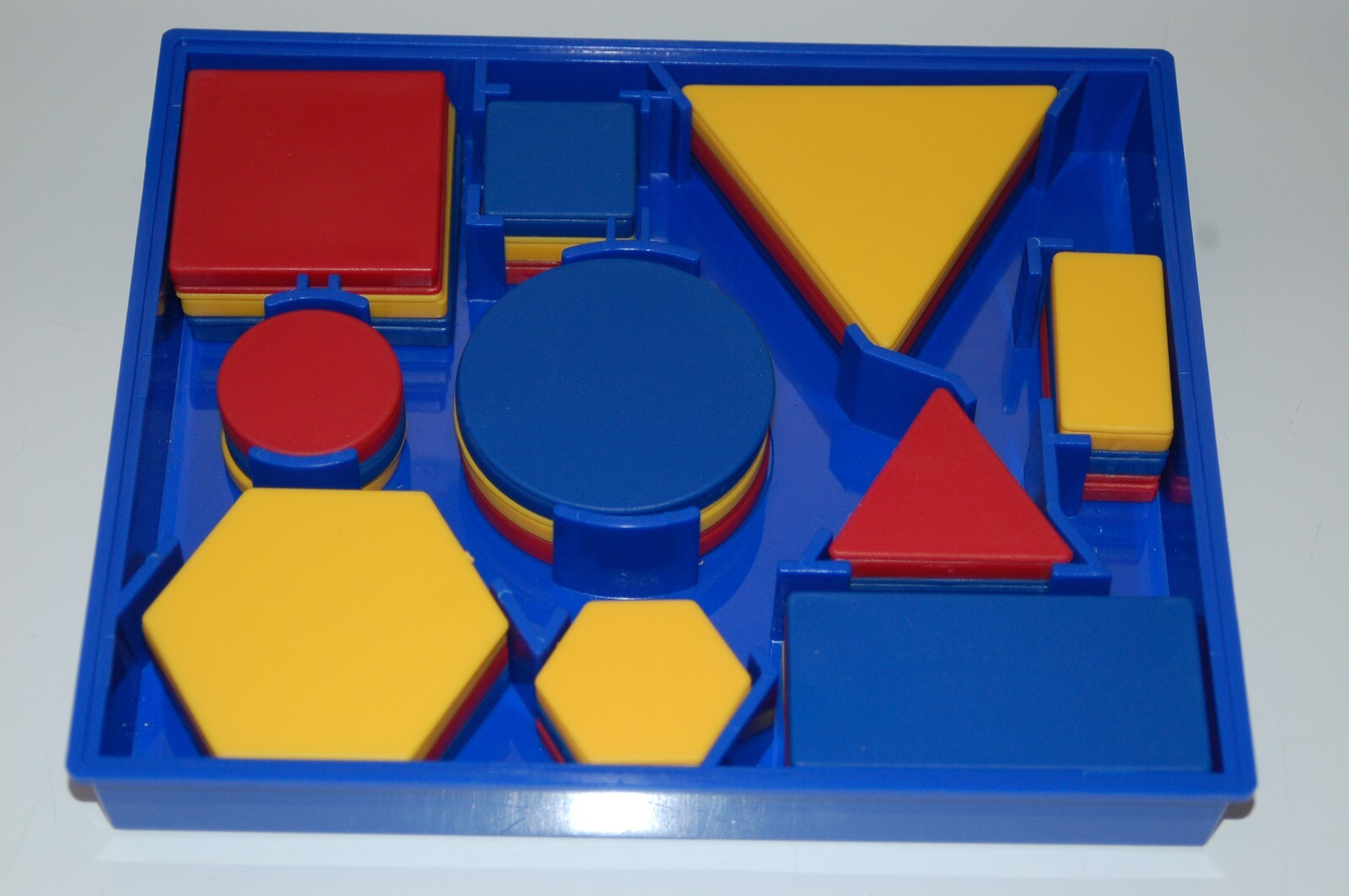 ETA Cuisenaire Attribute Blocks, Plastic Set/60pc Item #41575 Teaching Tool