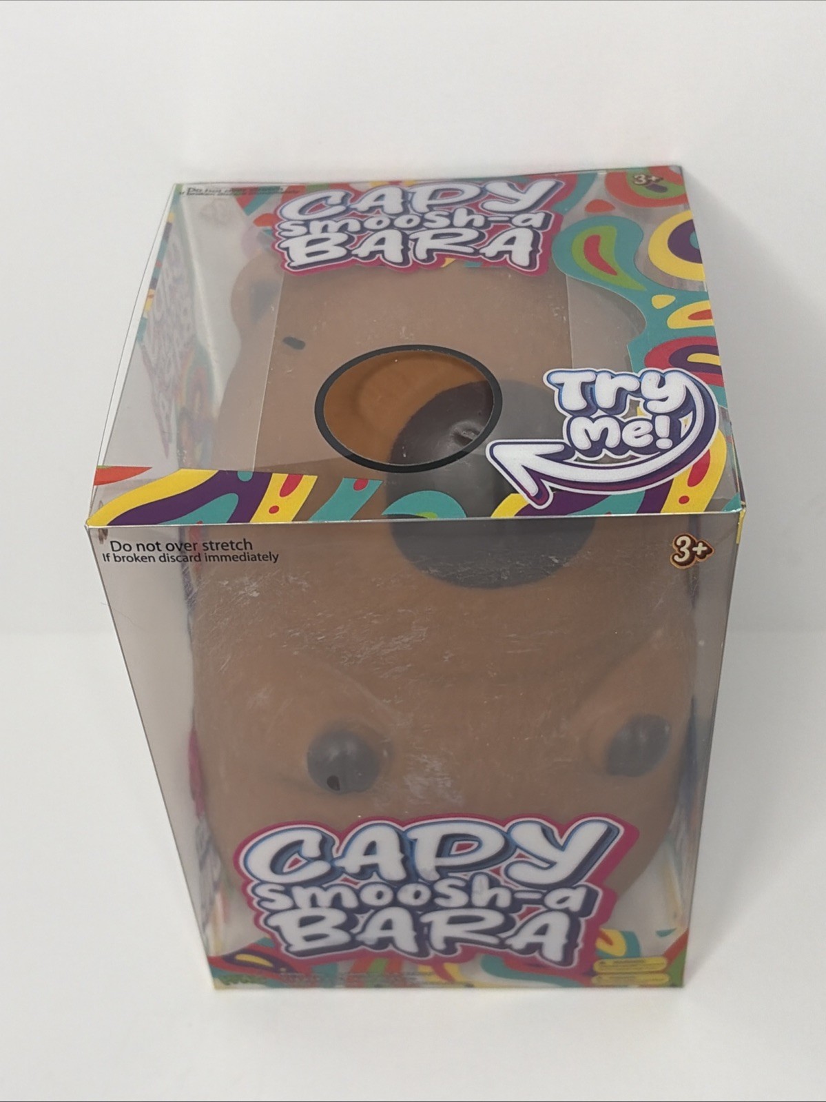 Ppnc Capy Smoosh-a Bara Capybara Squishy Squeeze Toy BROWN