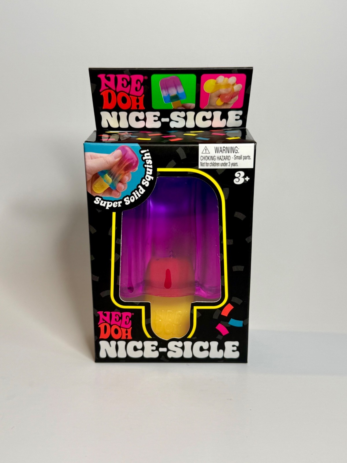 AUTHENTIC NeeDoh Nice-Sicle Purple Popsicle Viral Squishy 🔥 ULTRA RARE