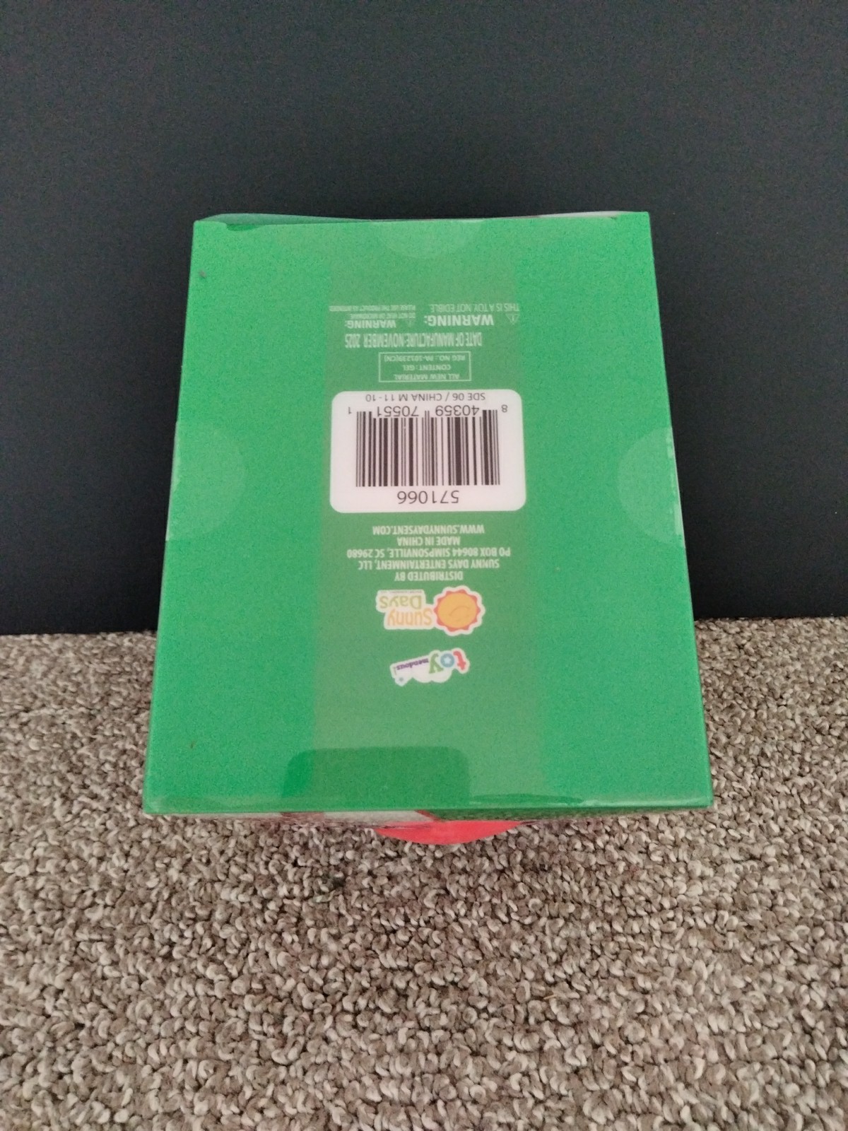 Sunny Days Jumbo Squeezy Strawberry Squishy Toy Stress Relief Sensory Fun