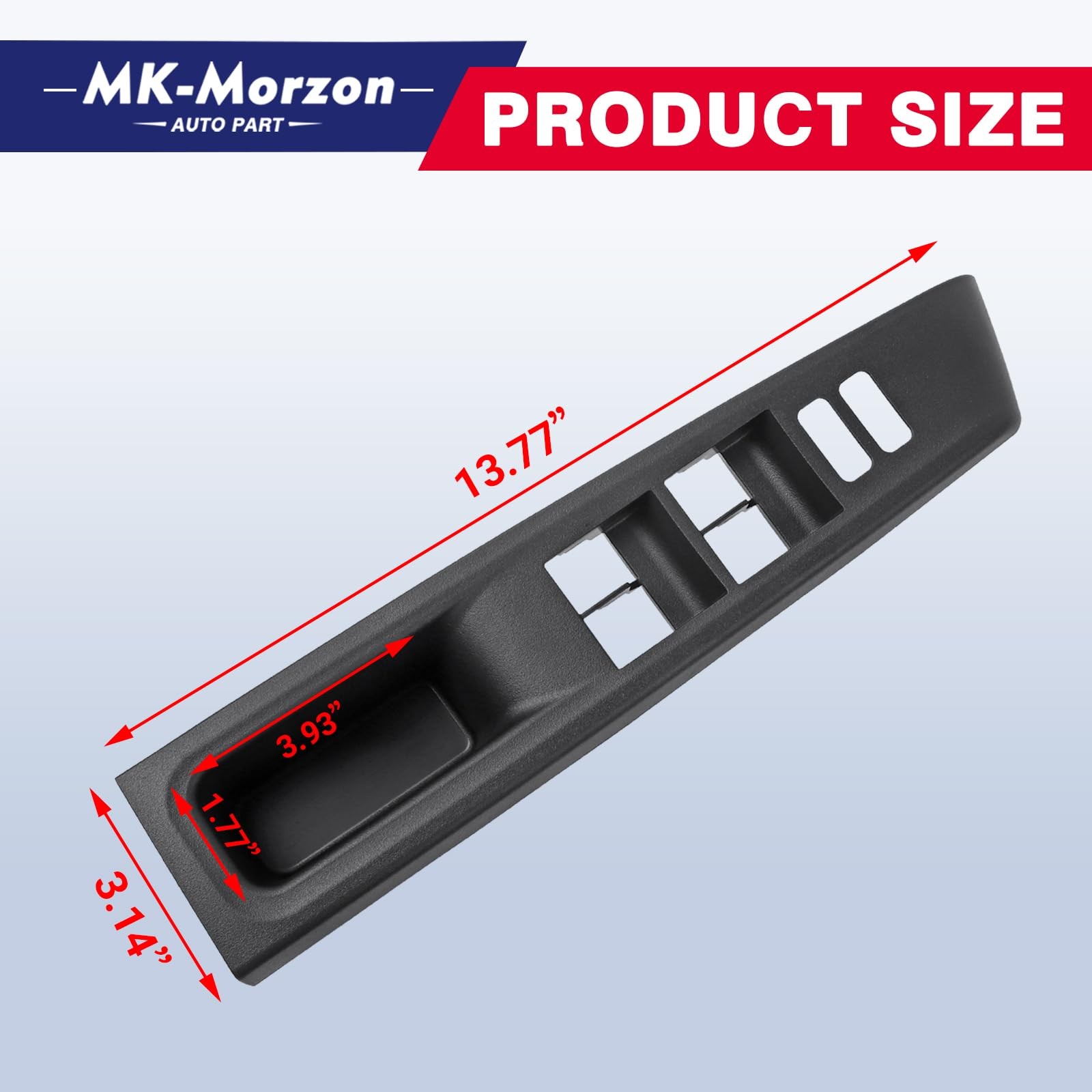 Driver Left Window Switch Bezel Trim For 2012-2014 Toyota Yaris 74232-52550